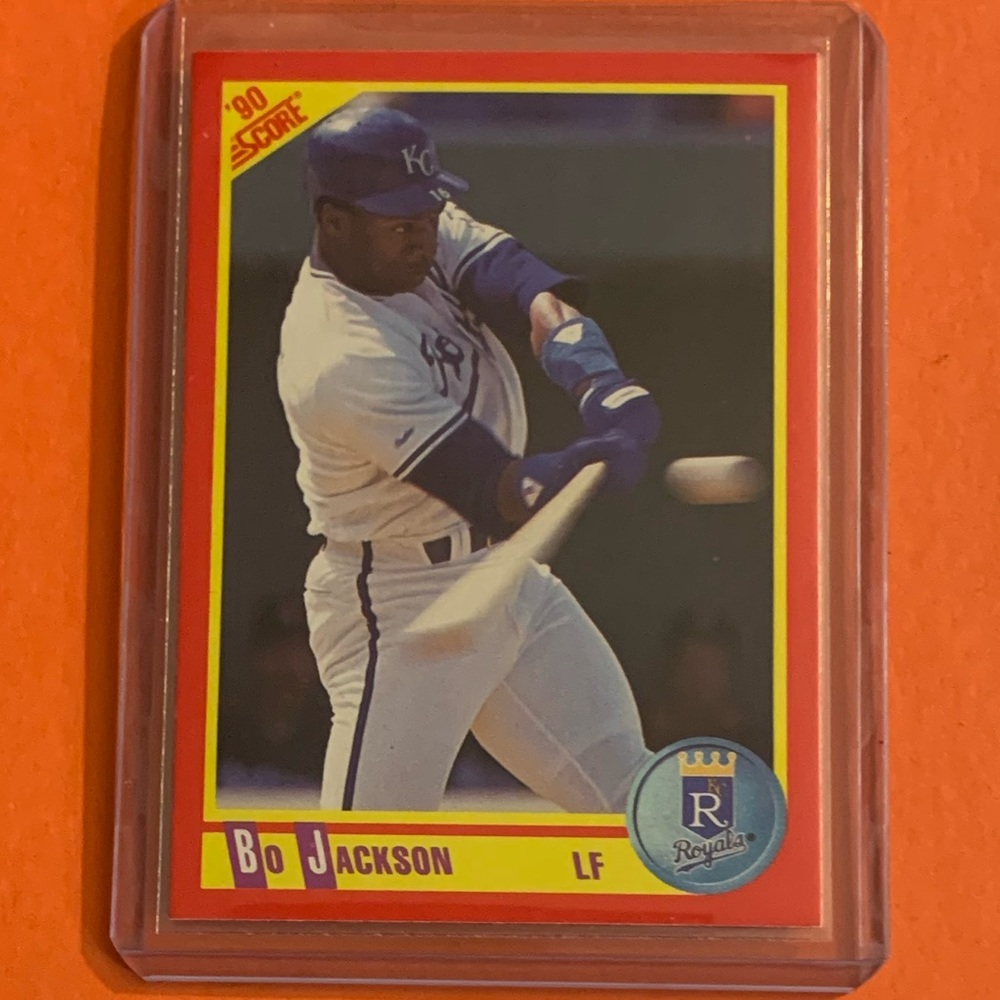 Bo Jackson #280 1990 Score Baseball Trading Card
